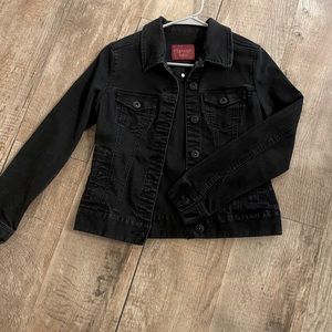 Black Liverpool jean jacket